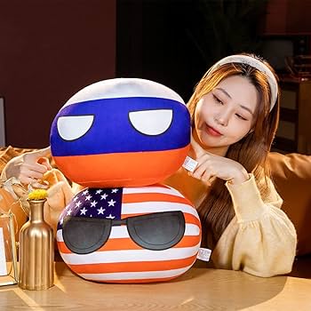 Amazon.com: HIBILDER Country Ball Plushies Toys for Kids